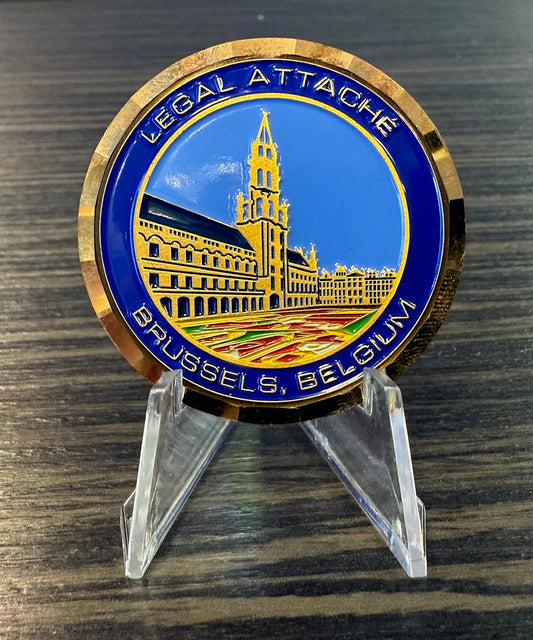 Legal Attache Challenge Coin