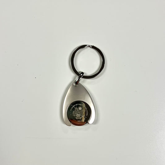 US Embassy Coin Cart Keychain