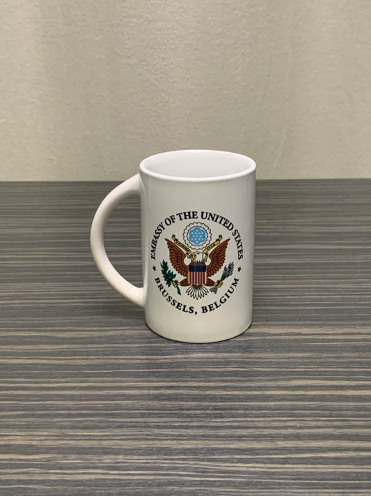 Embassy Mug White with Color Seal